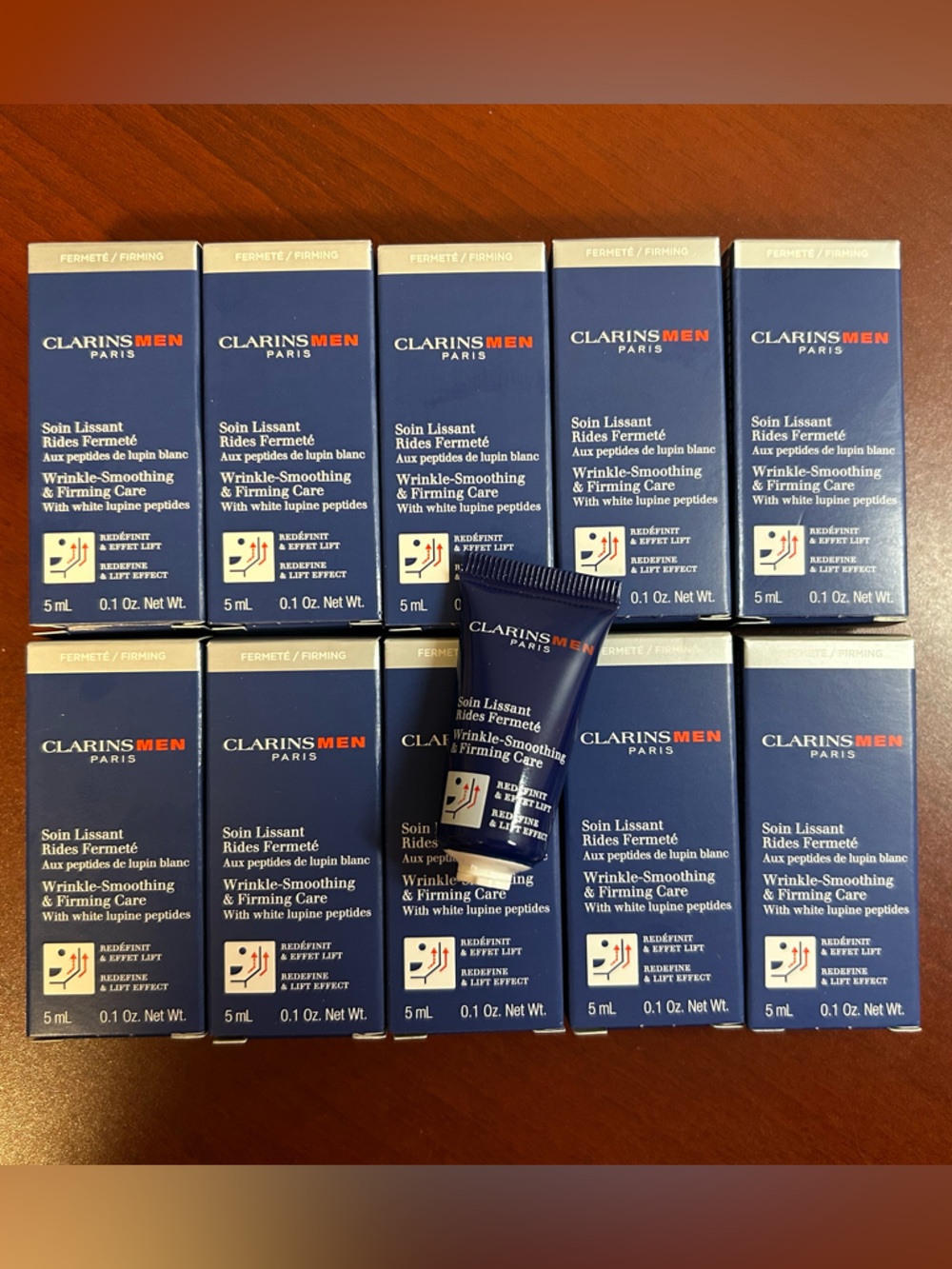 5mlx10 Clarins Men Wrinkle Smoothing & Firming Care